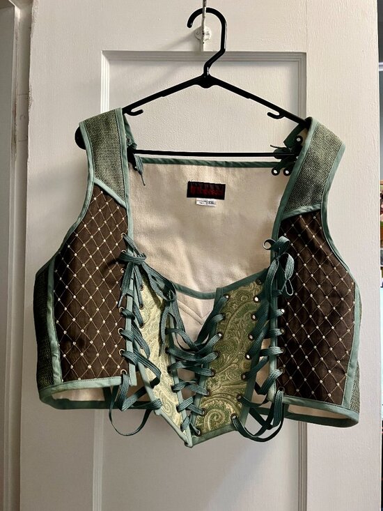 Moresca Tops - Moresca Steel Bone Brocade Corset